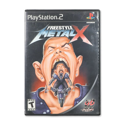 Freestyle Metal X for Sony PlayStation 2 - Case front cover - Complete in box or case and game.