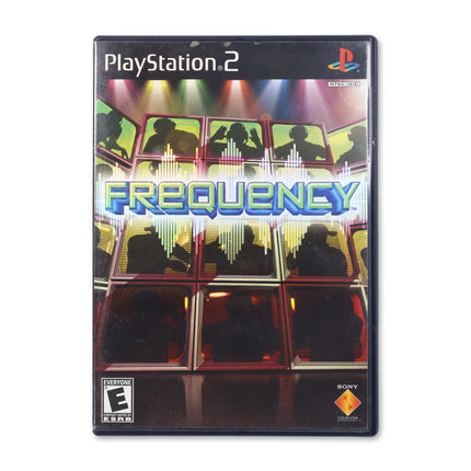 Frequency for Sony PlayStation 2 - Case front cover - Complete in box or case and game.