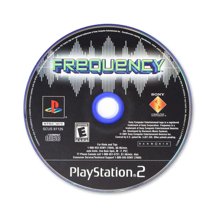 Frequency for Sony PlayStation 2 - Disc front with label - Game only.