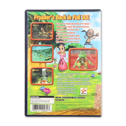 Frogger the Great Quest for Sony PlayStation 2 - Case back cover - Product gallery.