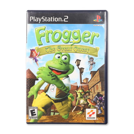 Frogger the Great Quest for Sony PlayStation 2 - Case front cover - Complete in box or case and game.