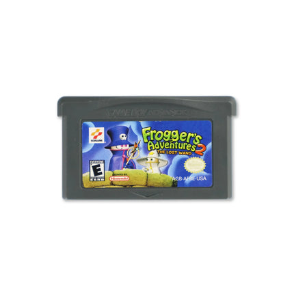 Froggers Adventures 2 Lost Wand for Nintendo Game Boy Advance - Cartridge front with label - Game only.