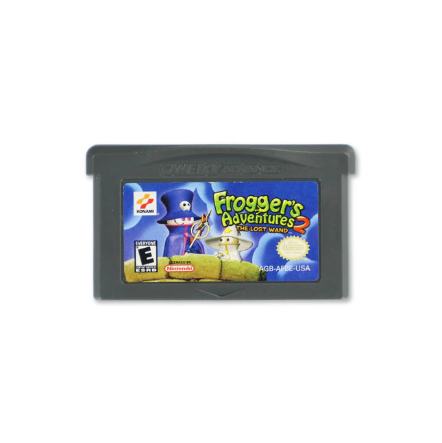 Froggers Adventures 2 Lost Wand for Nintendo Game Boy Advance - Cartridge front with label - Game only.
