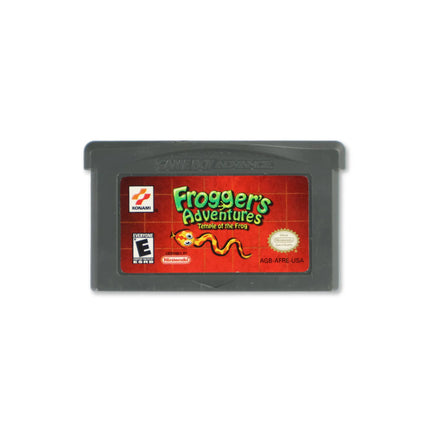 Froggers Adventures Temple of Frog for Nintendo Game Boy Advance - Cartridge front with label - Game only.