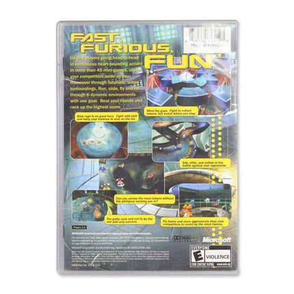 Fuzion Frenzy [Best of Platinum Hits] for Microsoft Xbox - Case back cover - Product gallery.