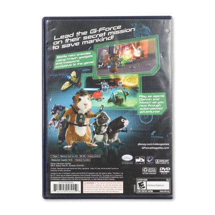 G-Force for Sony PlayStation 2 - Case back cover - Product gallery.