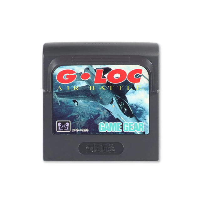 G-LOC Air Battle for gg - Cartridge front with label - Game only.