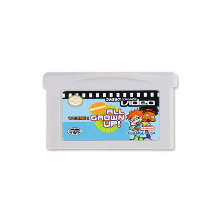 GBA Video All Grown Up Volume 1 for Nintendo Game Boy Advance - Cartridge front with label - Game only.