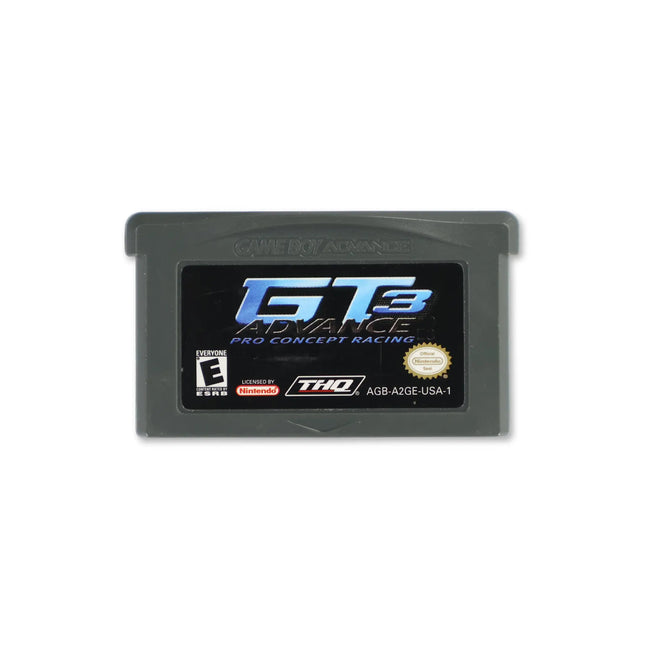 GT Advance 3 Pro Concept Racing for Nintendo Game Boy Advance - Cartridge front with label - Game only.