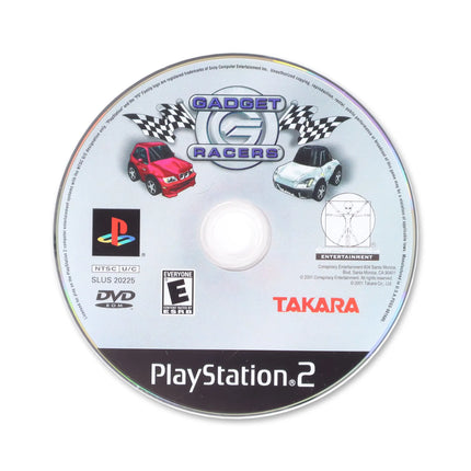Gadget Racers for Sony PlayStation 2 - Disc front with label - Game only.