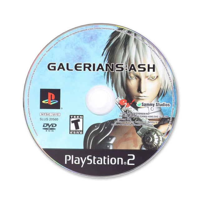 Galerians Ash for Sony PlayStation 2 - Disc front with label - Game only.