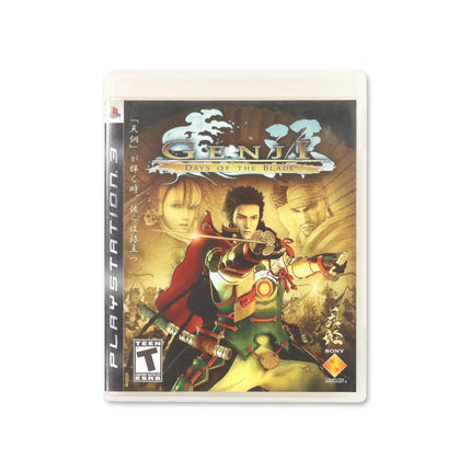 Genji Days of the Blade for PlayStation 3 - Box front - Complete in box or box and game.