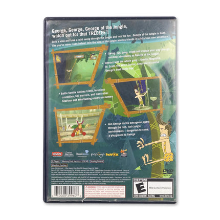 George of the Jungle and the Search for the Secret for Sony PlayStation 2 - Case back cover - Product gallery.