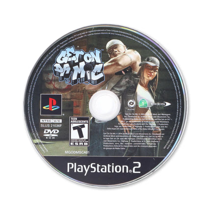Get on Da Mic for Sony PlayStation 2 - Disc front with label - Game only.
