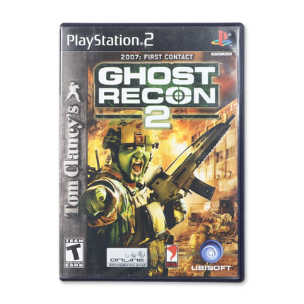 Ghost Recon 2 for Sony PlayStation 2 - Case front cover - Complete in box or case and game.