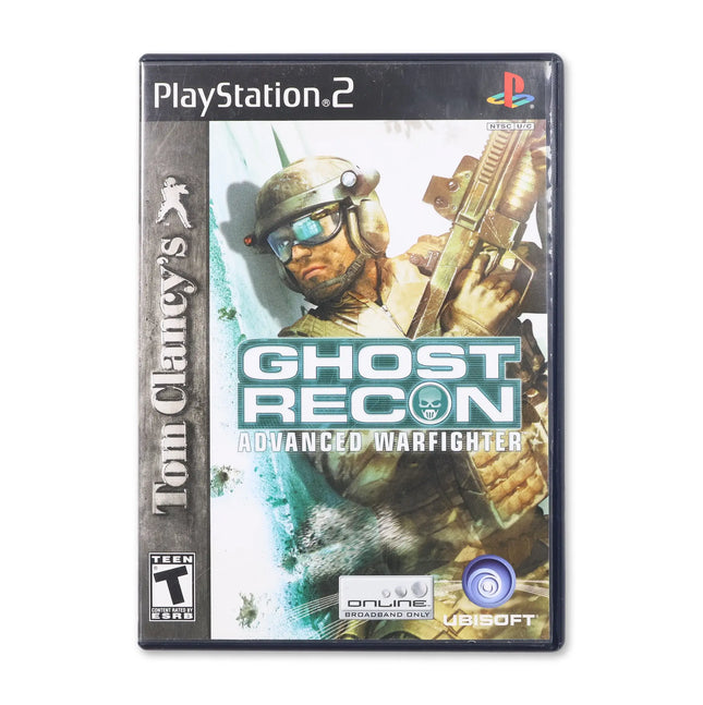 Ghost Recon Advanced Warfighter for Sony PlayStation 2 - Case front cover - Complete in box or case and game.