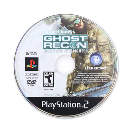 Ghost Recon Advanced Warfighter for Sony PlayStation 2 - Disc front with label - Game only.