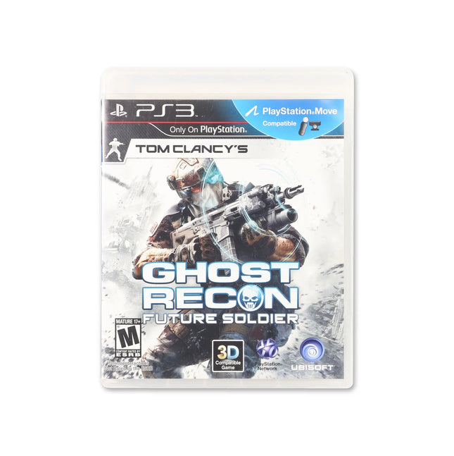 Ghost Recon: Future Soldier for PlayStation 3 - Box front - Complete in box or box and game.