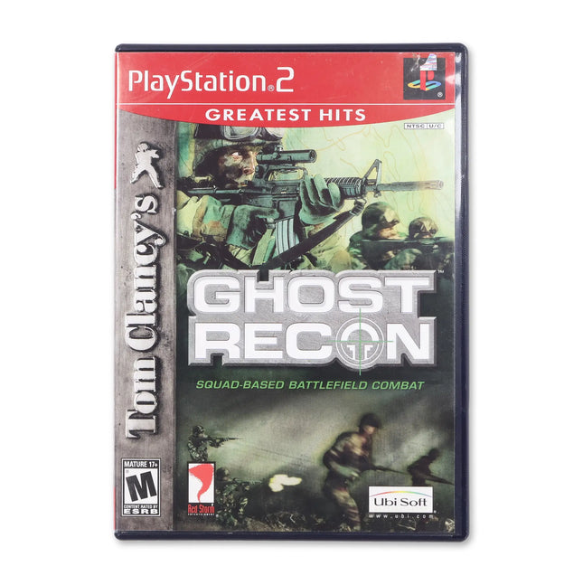 Ghost Recon [Greatest Hits] for Sony PlayStation 2 - Case front cover - Complete in box or case and game.