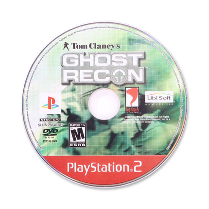 Ghost Recon [Greatest Hits] for Sony PlayStation 2 - Disc front with label - Game only.