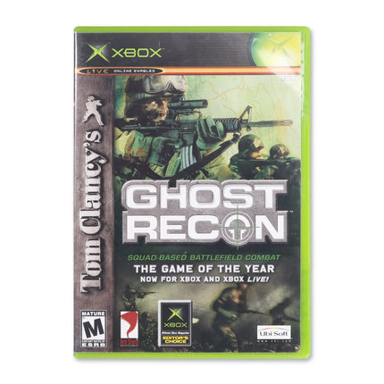 Ghost Recon for Microsoft Xbox - Case front cover - Complete in box or case and game.