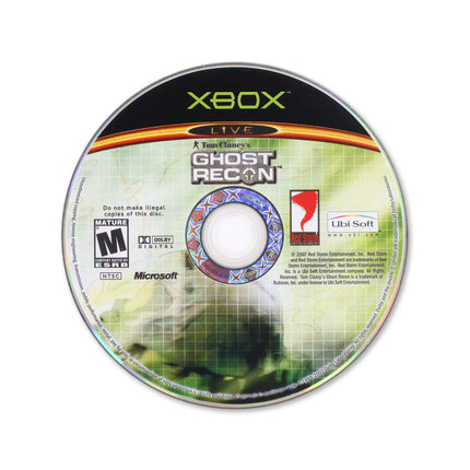 Ghost Recon for Microsoft Xbox - Disc front with label - Game only.