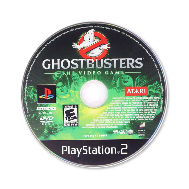 Ghostbusters: The Video Game for Sony PlayStation 2 - Disc front with label - Game only.