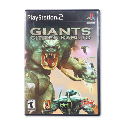 Giants Citizen Kabuto for Sony PlayStation 2 - Case front cover - Complete in box or case and game.