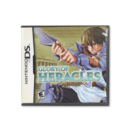 Glory of Heracles for Nintendo DS - Box front - Complete in box or box and game.