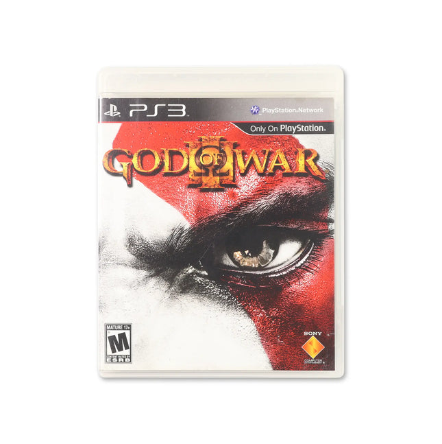 God of War III for PlayStation 3 - Box front - Complete in box or box and game.