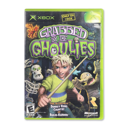 Grabbed by the Ghoulies for Microsoft Xbox - Case front cover - Complete in box or case and game.