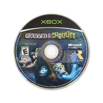 Grabbed by the Ghoulies for Microsoft Xbox - Disc front with label - Game only.