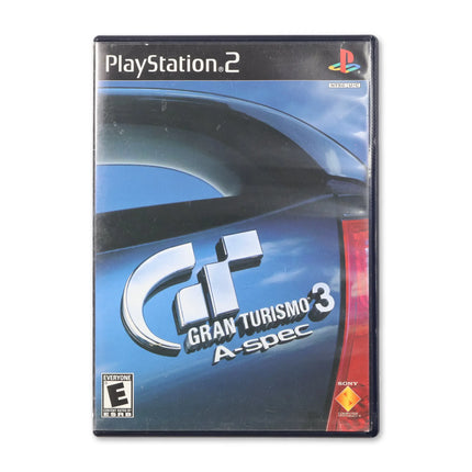 Gran Turismo 3 for Sony PlayStation 2 - Case front cover - Complete in box or case and game.