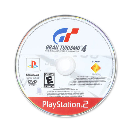 Gran Turismo 4 [Greatest Hits] for Sony PlayStation 2 - Disc front with label - Game only.