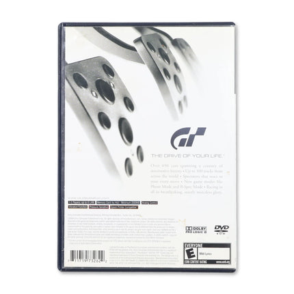 Gran Turismo 4 for Sony PlayStation 2 - Case back cover - Product gallery.