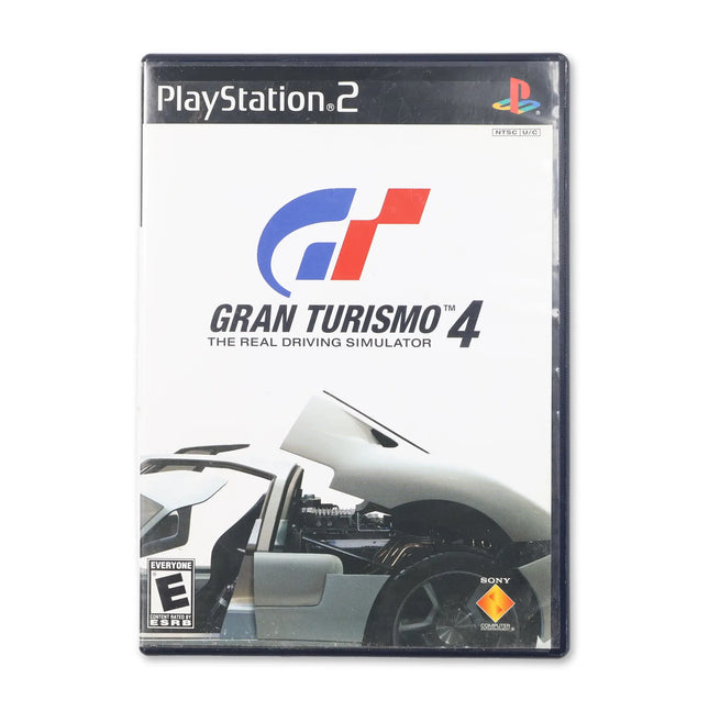 Gran Turismo 4 for Sony PlayStation 2 - Case front cover - Complete in box or case and game.