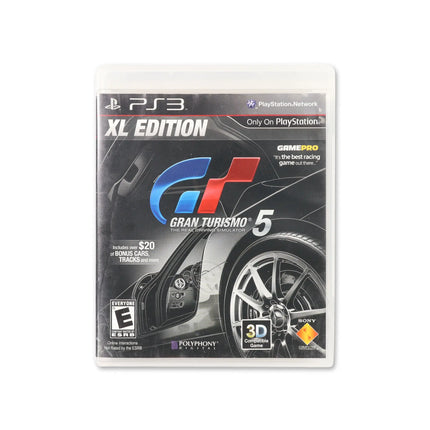 Gran Turismo 5: XL Edition [Not For Resale] for PlayStation 3 - Box front - Complete in box or box and game.