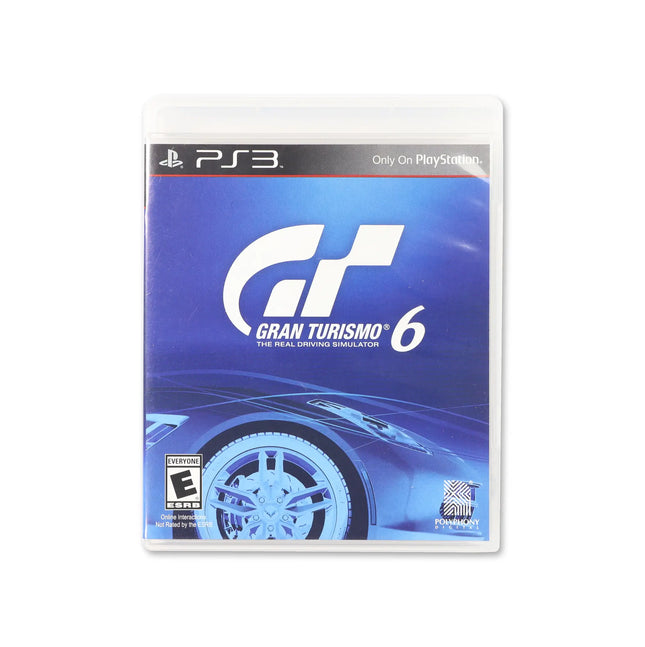 Gran Turismo 6 for PlayStation 3 - Box front - Complete in box or box and game.