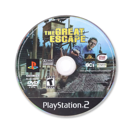 Great Escape for Sony PlayStation 2 - Disc front with label - Game only.