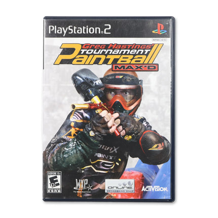 Greg Hastings Tournament Paintball Maxed for Sony PlayStation 2 - Case front cover - Complete in box or case and game.