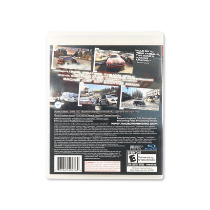 Grid for PlayStation 3 - Box back - Product gallery.