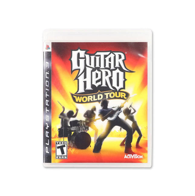 Guitar Hero World Tour for PlayStation 3 - Box front - Complete in box or box and game.