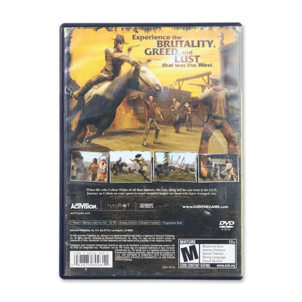 Gun for Sony PlayStation 2 - Case back cover - Product gallery.