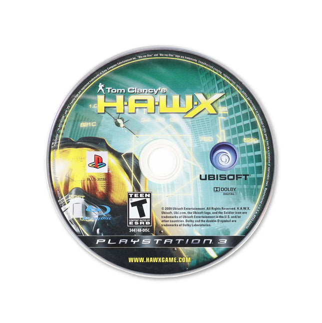 HAWX for PlayStation 3 - Cartridge front with label - Game only.