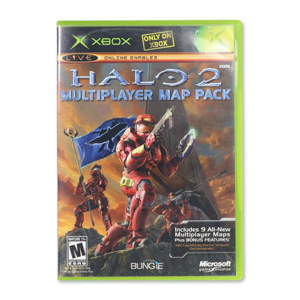 Halo 2 Multiplayer Map Pack for Microsoft Xbox - Case front cover - Complete in box or case and game.