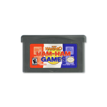 Hamtaro Ham-ham Games for Nintendo Game Boy Advance - Cartridge front with label - Game only.