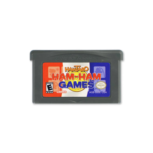 Hamtaro Ham-ham Games for Nintendo Game Boy Advance - Cartridge front with label - Game only.