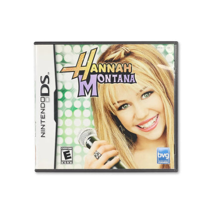 Hannah Montana for Nintendo DS - Box front - Complete in box or box and game.