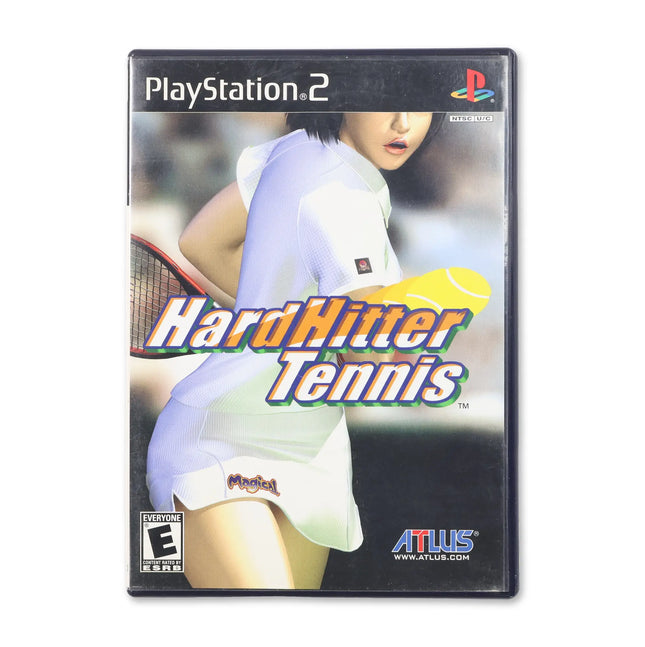 Hard Hitter Tennis for Sony PlayStation 2 - Case front cover - Complete in box or case and game.