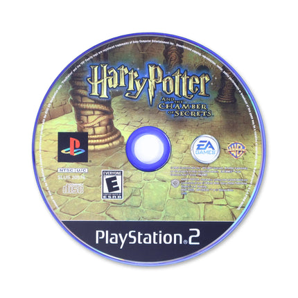 Harry Potter Chamber of Secrets for Sony PlayStation 2 - Disc front with label - Game only.